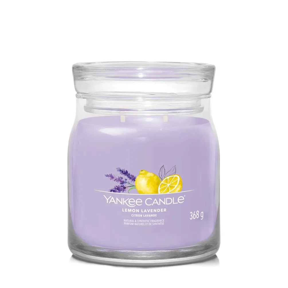 Yankee Candle Lemon Lavender Medium Jar