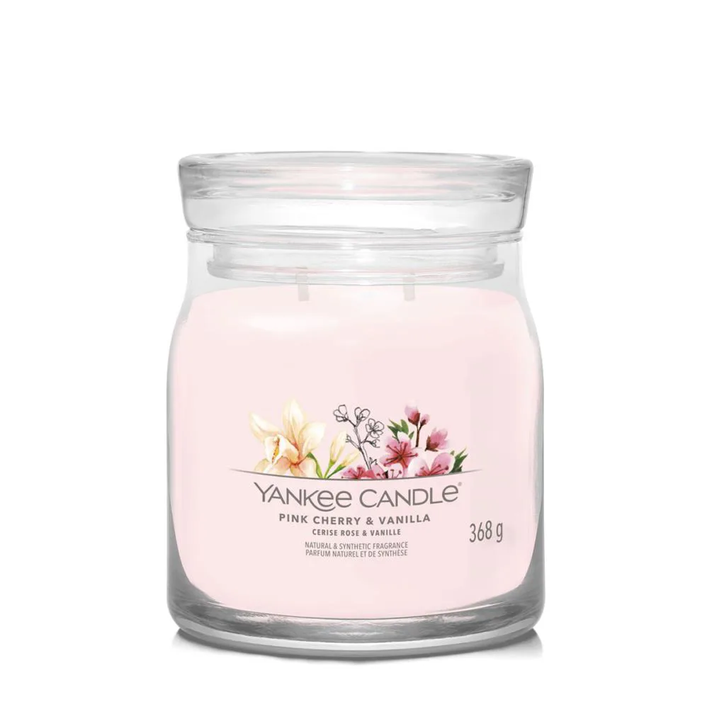 Yankee Candle Pink Cherry &amp; Vanilla Medium Jar