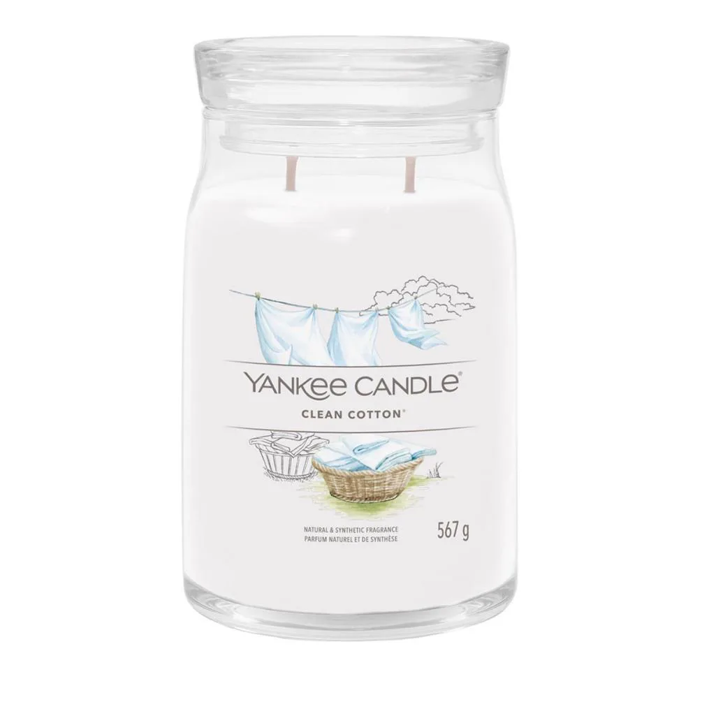 Yankee Candle Clean Cotton Large Jar