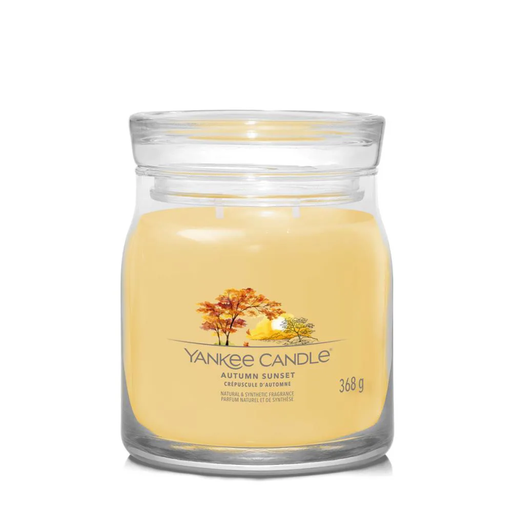 Yankee Candle Autumn Sunset Medium Jar