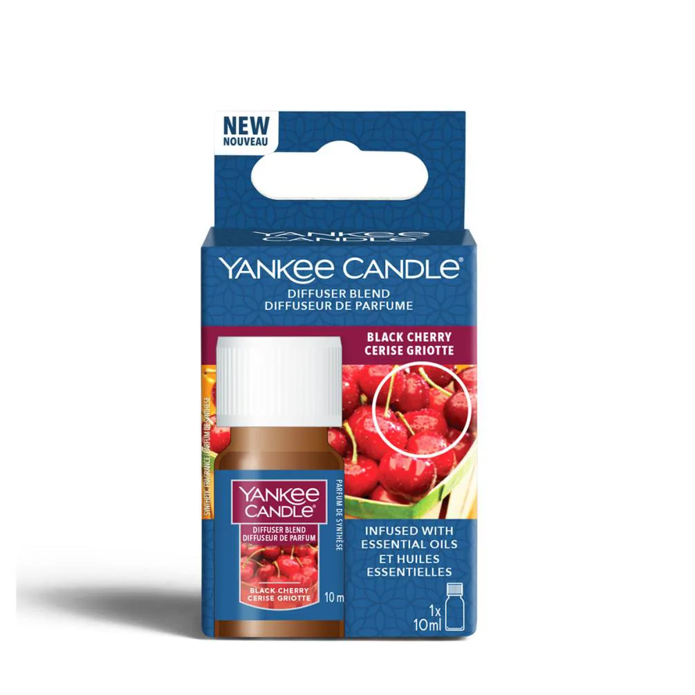 Yankee Candle Black Cherry Aroma Diffuser Oil 10ml