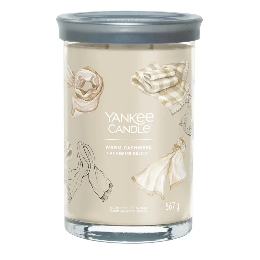 Yankee Candle Warm Cashmere Large Tumbler Jar