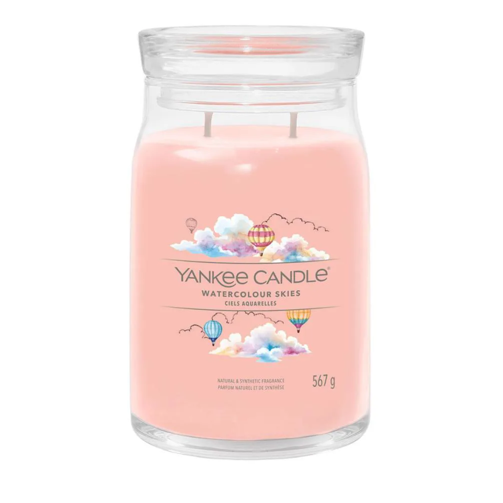 Yankee Candle Watercolour Skies Large Jar