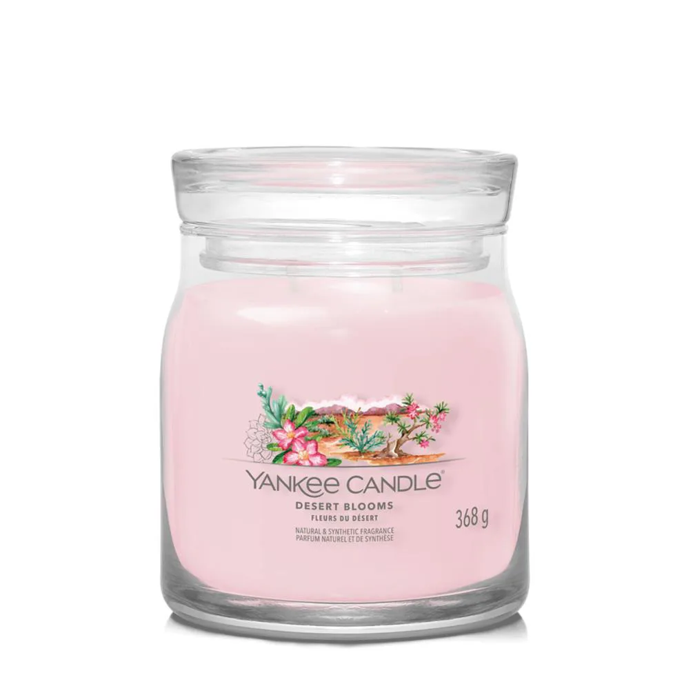 Yankee Candle Desert Blooms Medium Jar