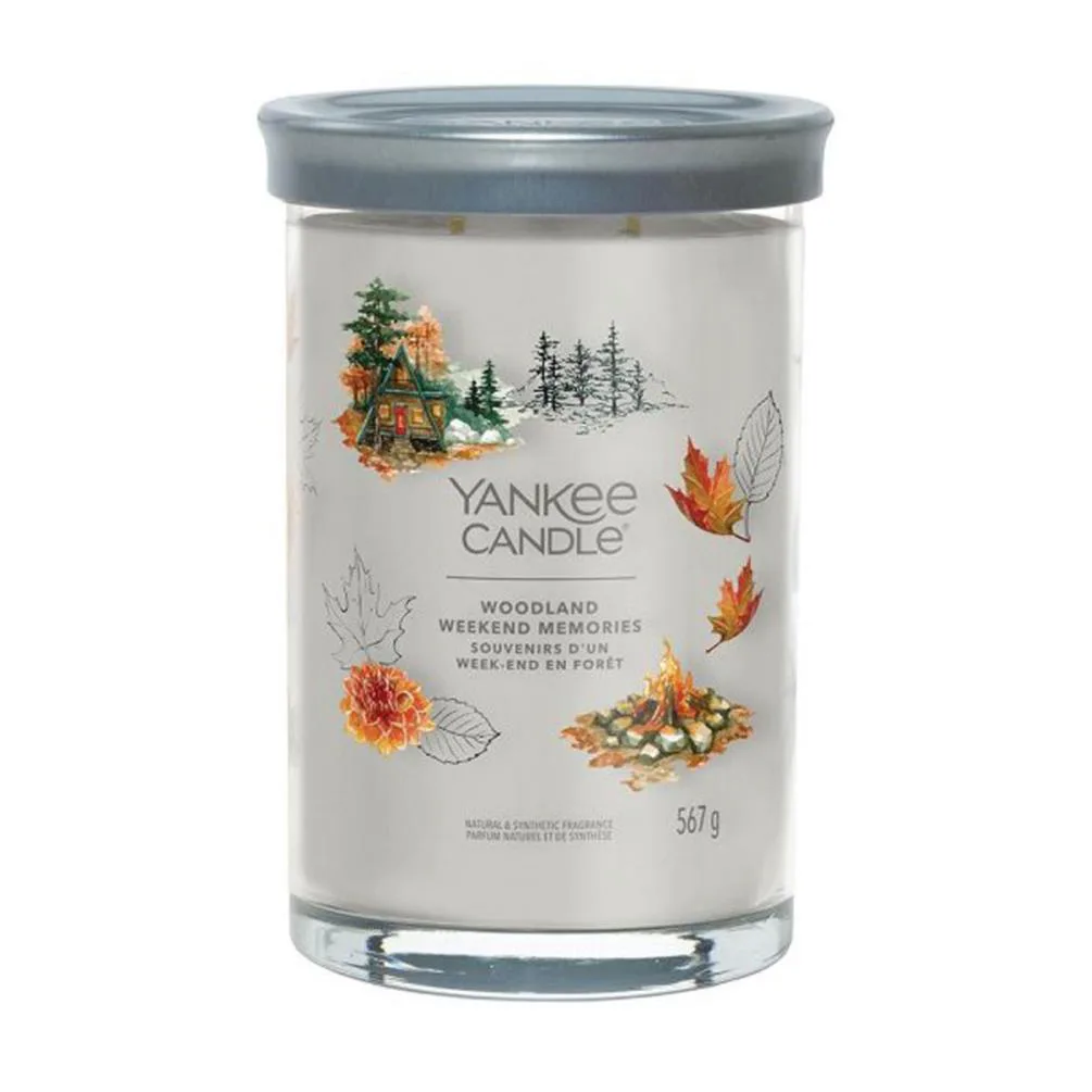 Yankee Candle Woodland Weekend Memories Large Tumbler Jar