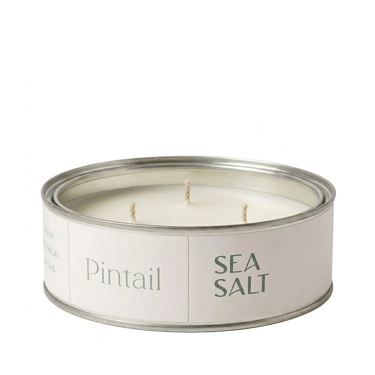 Pintail Candles Sea Salt Triple Wick Tin Candle