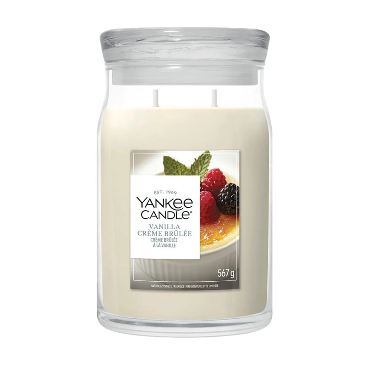Yankee Candle Vanilla Creme Brulee Large Jar