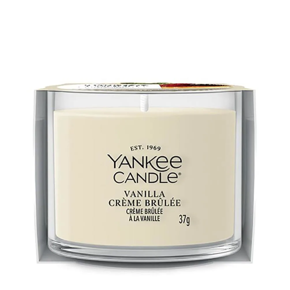 Yankee Candle Vanilla Creme Brulee Filled Votive Candle