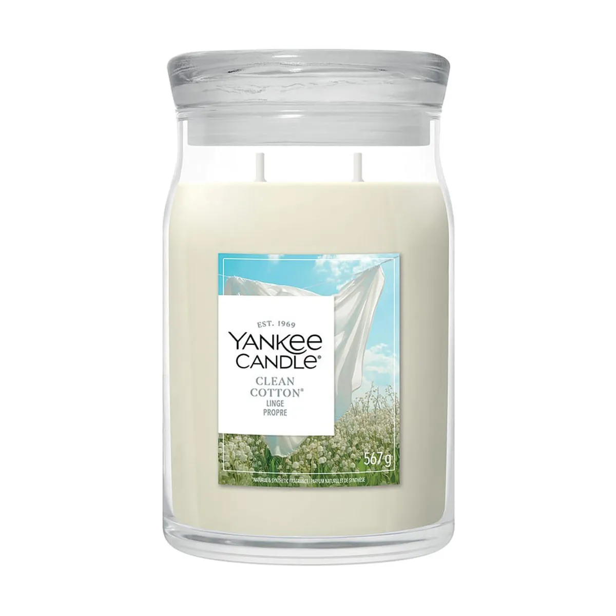 Yankee Candle Clean Cotton Large Jar