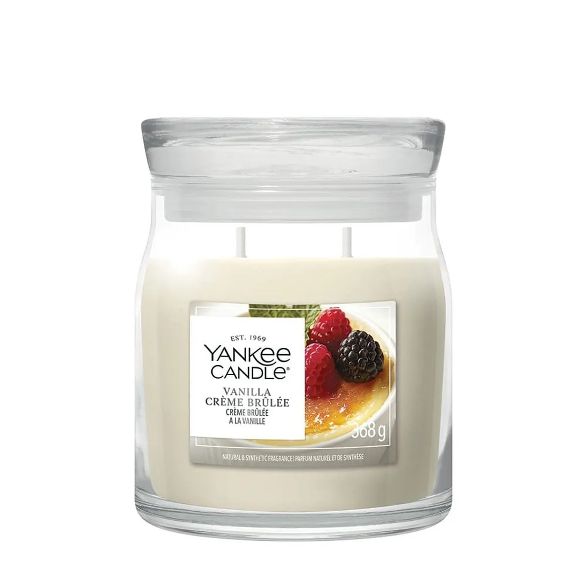 Yankee Candle Vanilla Creme Brulee Medium Jar