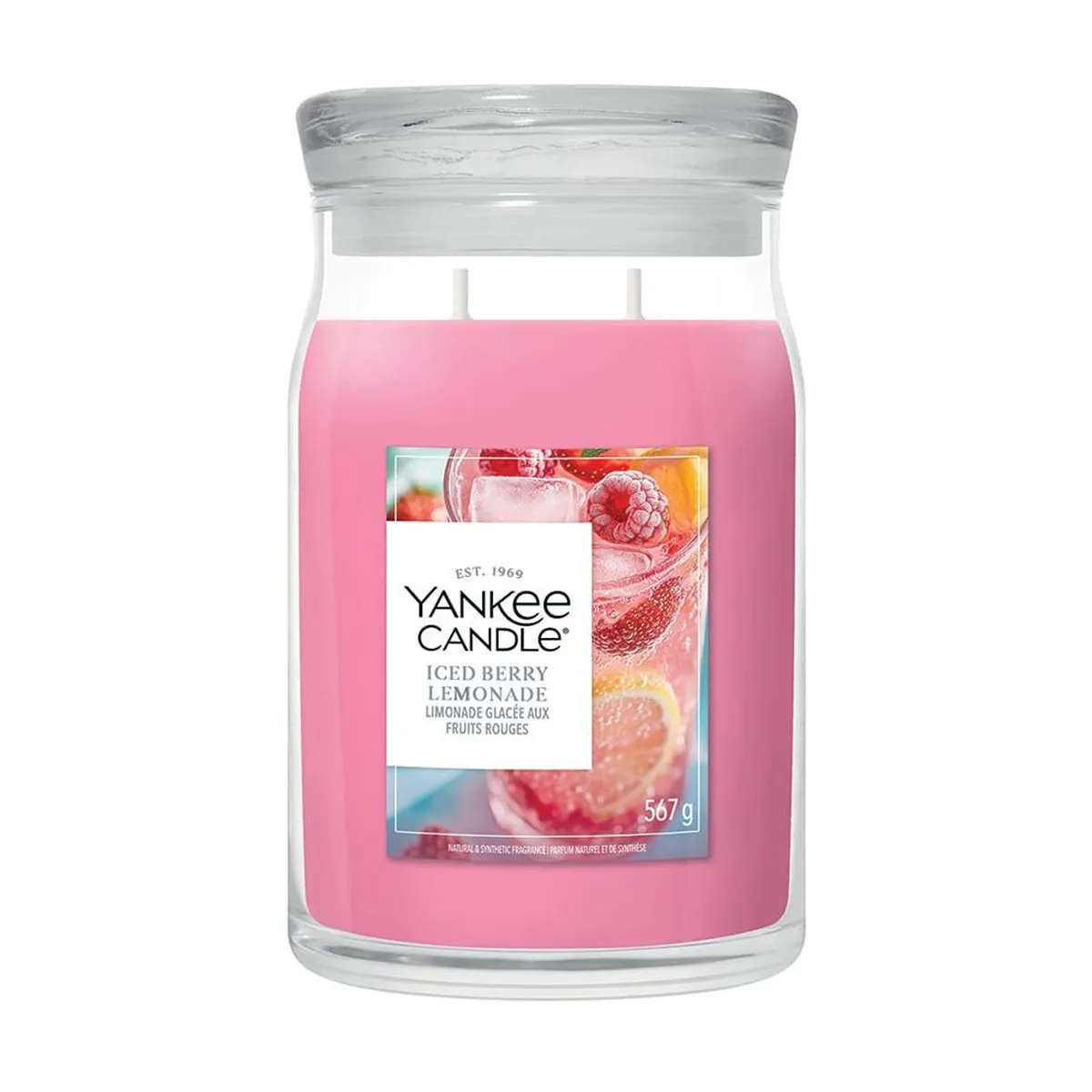 Yankee Candle Iced Berry Lemonade Large Jar