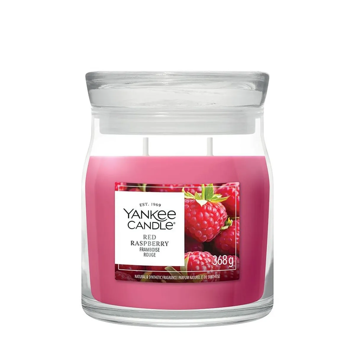 Yankee Candle Red Raspberry Medium Jar