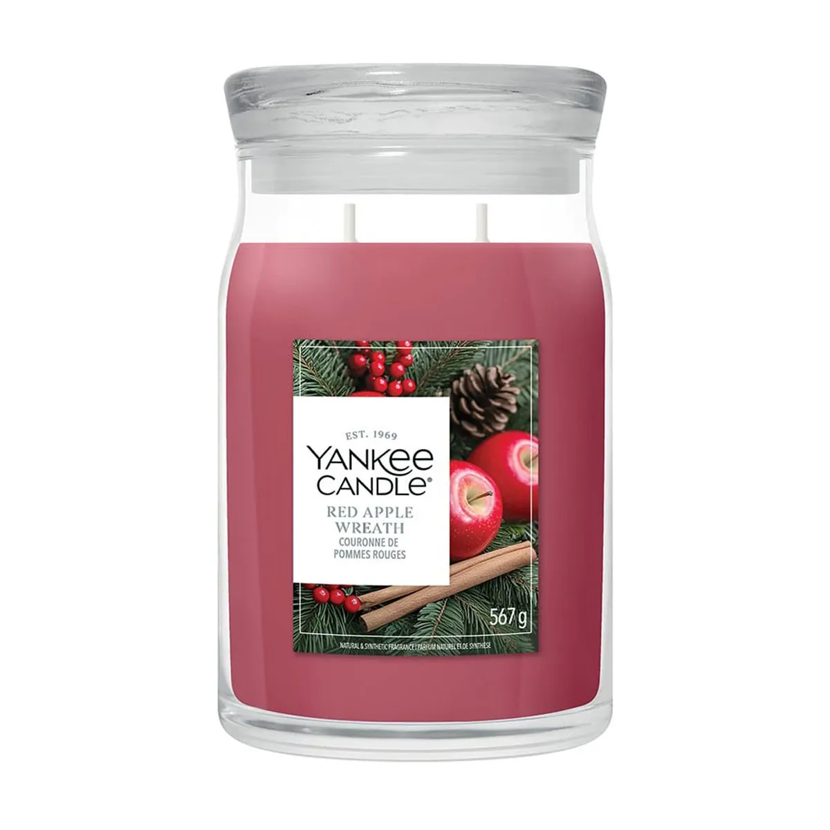 Yankee Candle Red Apple Wreath Large Jar