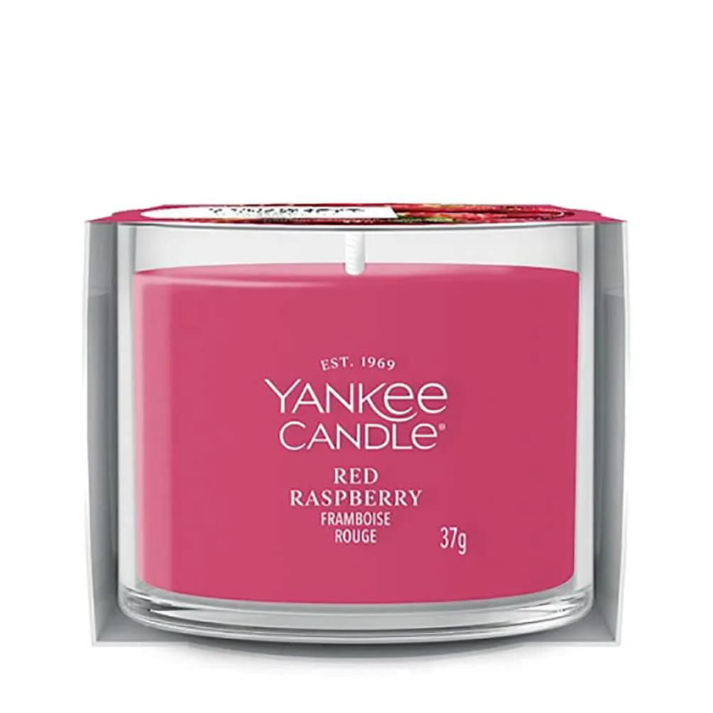 Yankee Candle Red Raspberry Filled Votive Candle