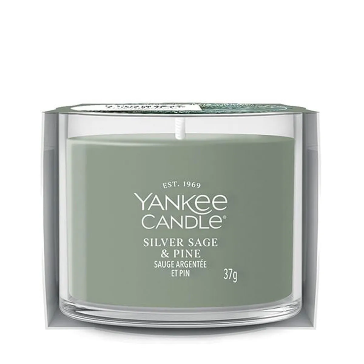 Yankee Candle Silver Sage & Pine Filled Votive Candle