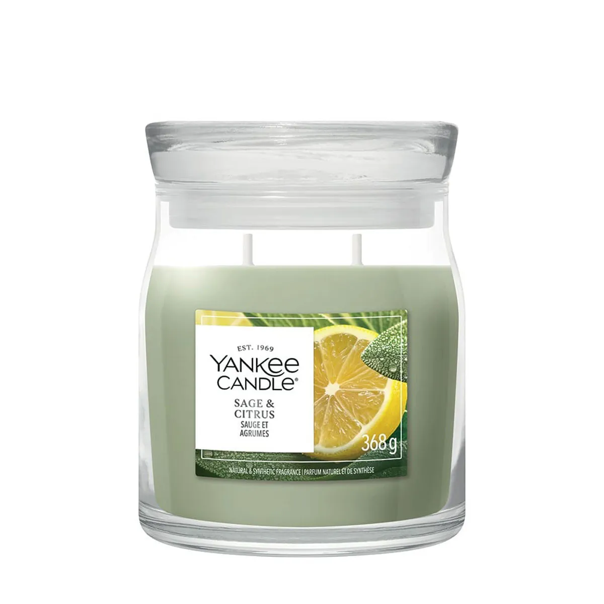 Yankee Candle Sage & Citrus Medium Jar