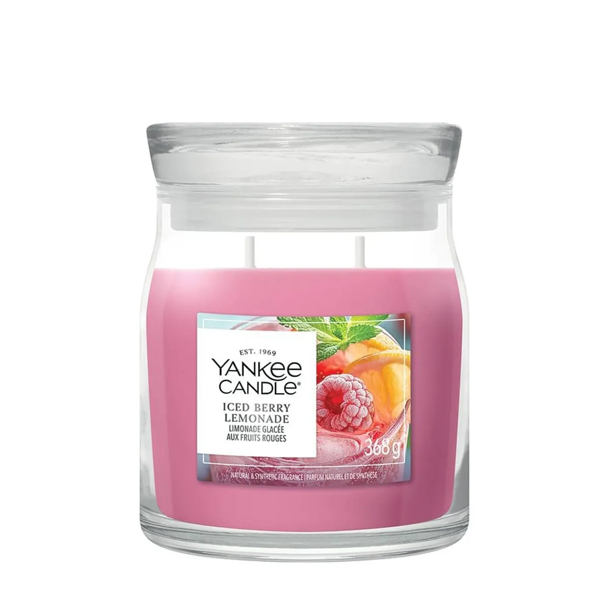 Yankee Candle Iced Berry Lemonade Medium Jar