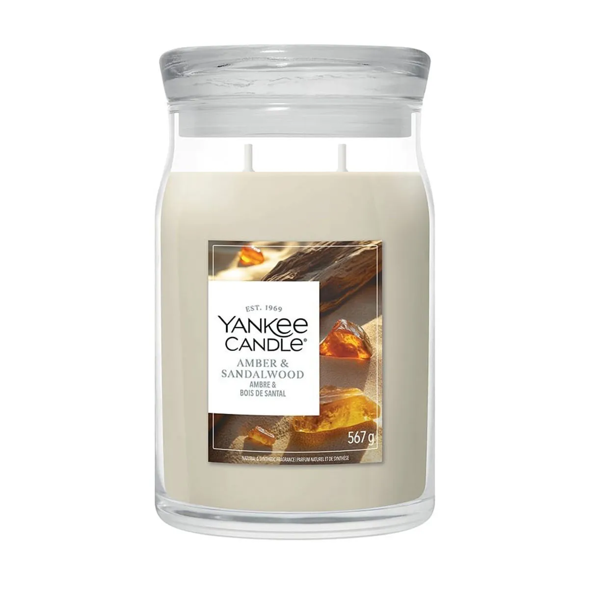 Yankee Candle Amber & Sandalwood Large Jar