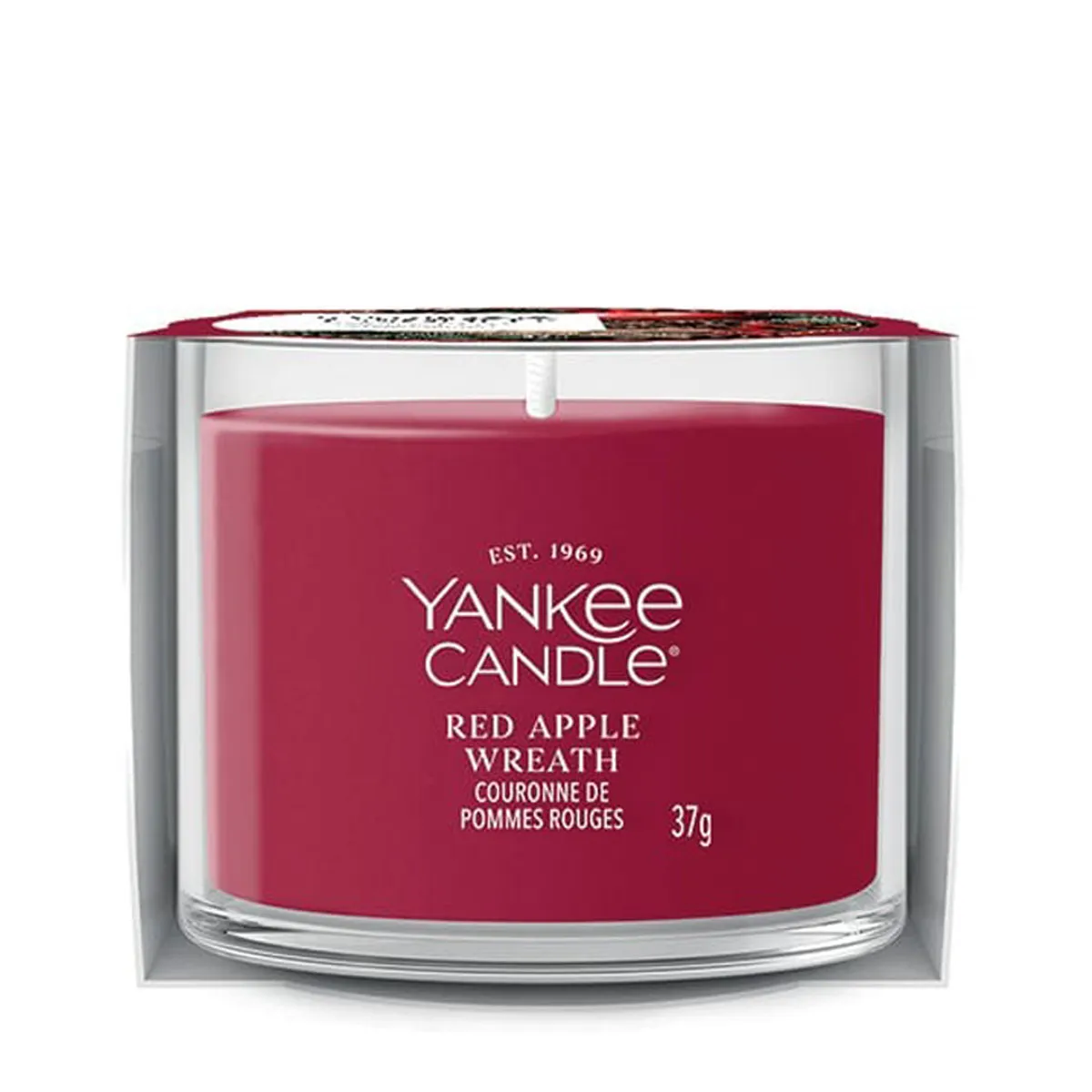 Yankee Candle Red Apple Wreath Filled Votive Candle