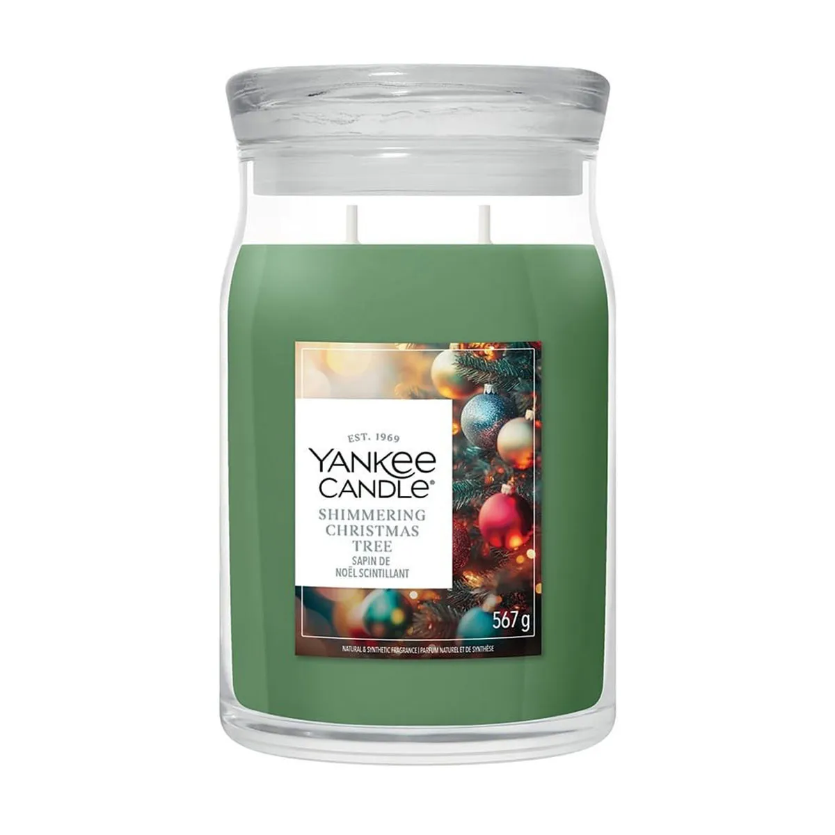 Yankee Candle Shimmering Christmas Tree Large Jar