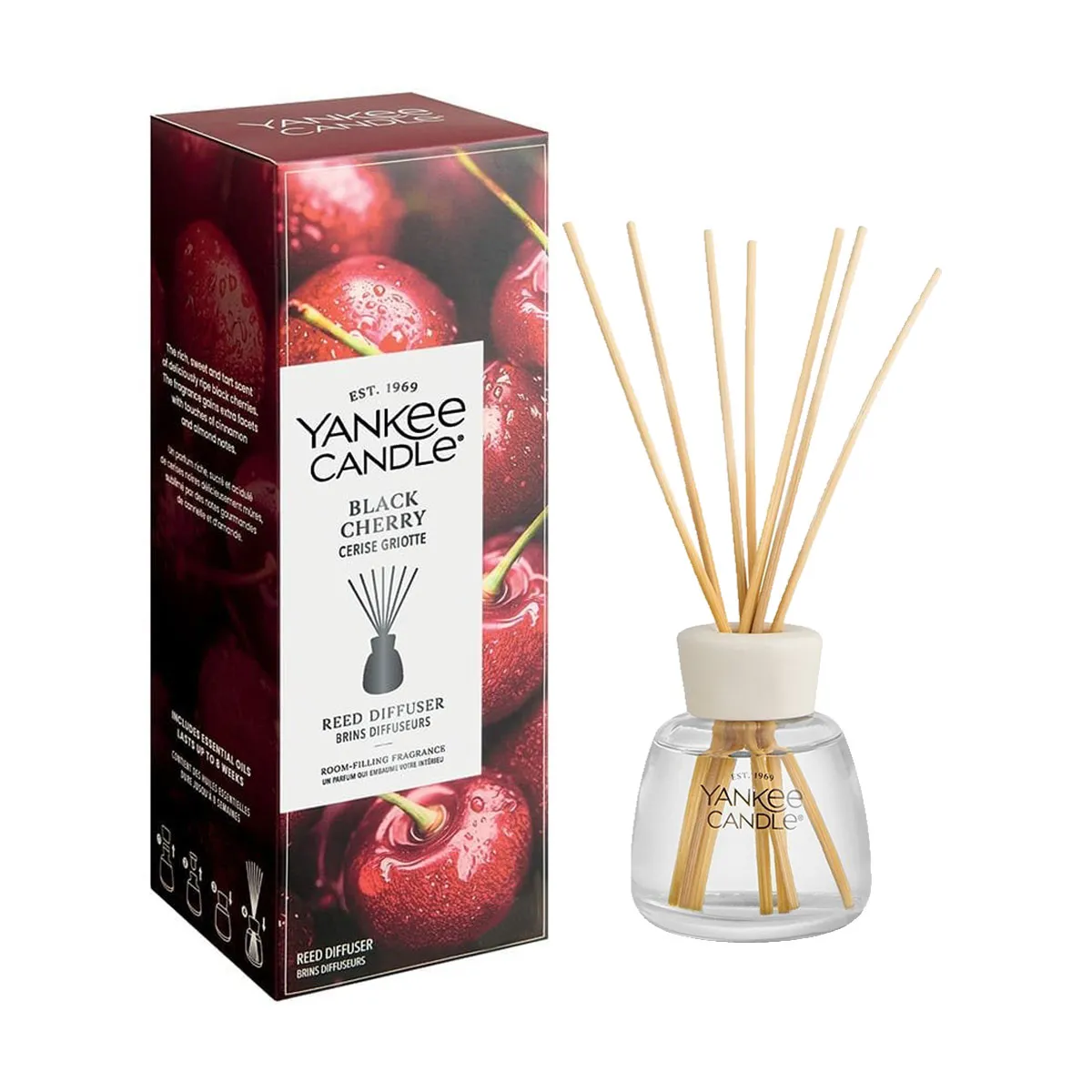 Yankee Candle Black Cherry Reed Diffuser 250ml