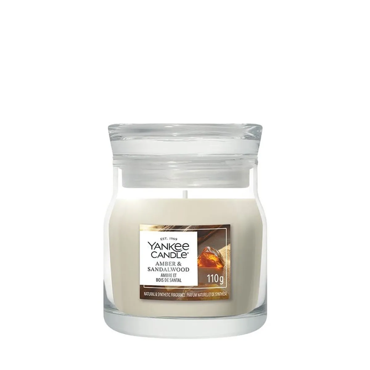Yankee Candle Amber & Sandalwood Small Jar
