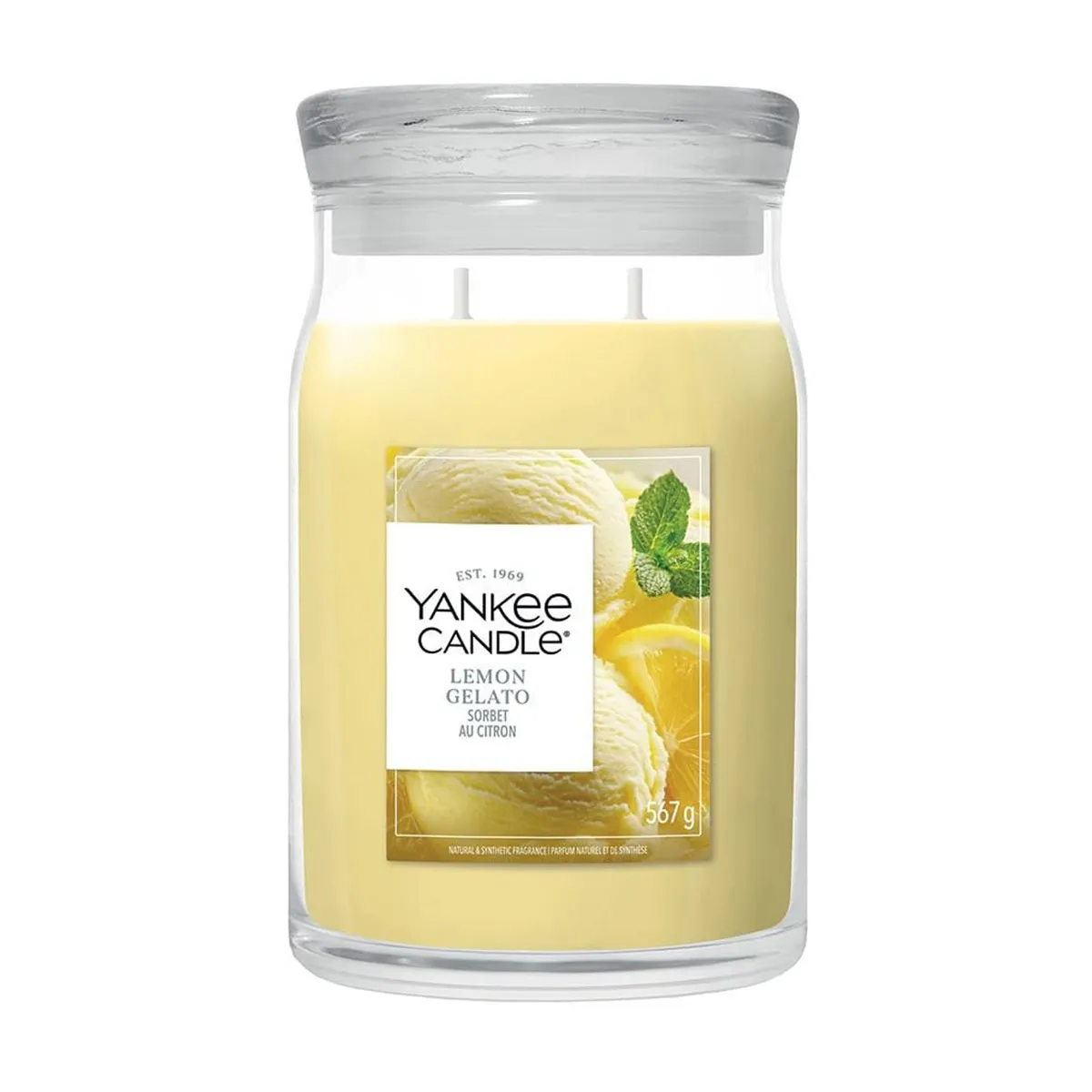Yankee Candle Lemon Gelato Large Jar
