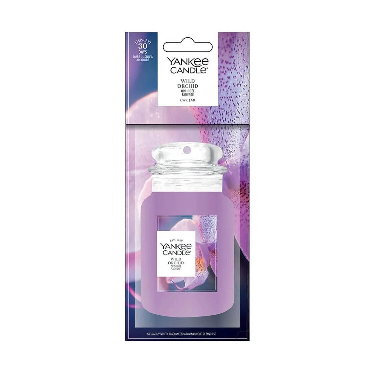 Yankee Candle Wild Orchid Car Jar Air Freshener
