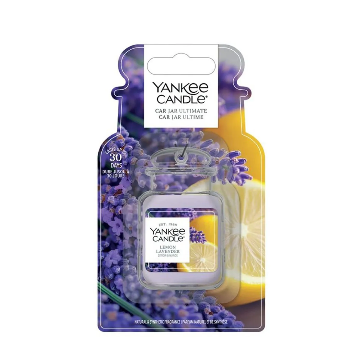 Yankee Candle Lemon Lavender Car Jar Ultimate Air Freshener
