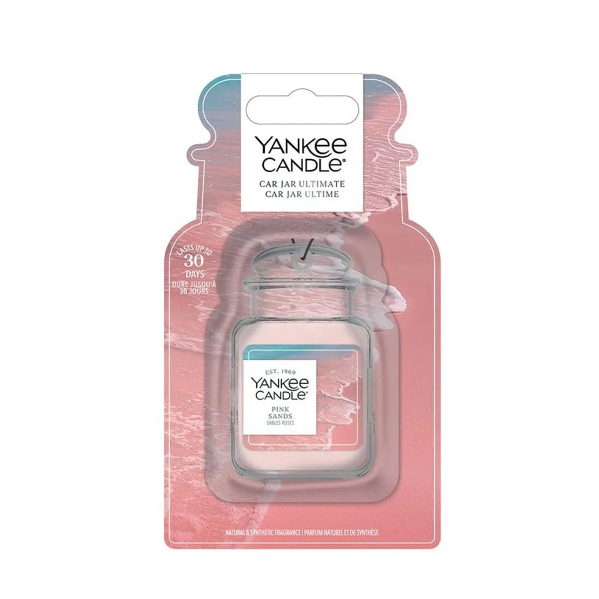 Yankee Candle Pink Sands Car Jar Ultimate Air Freshener