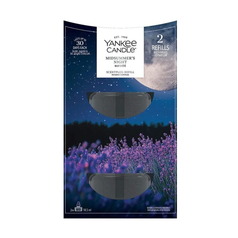 Yankee Candle Midsummers Night Scent Plug Refills (Pack of 2)