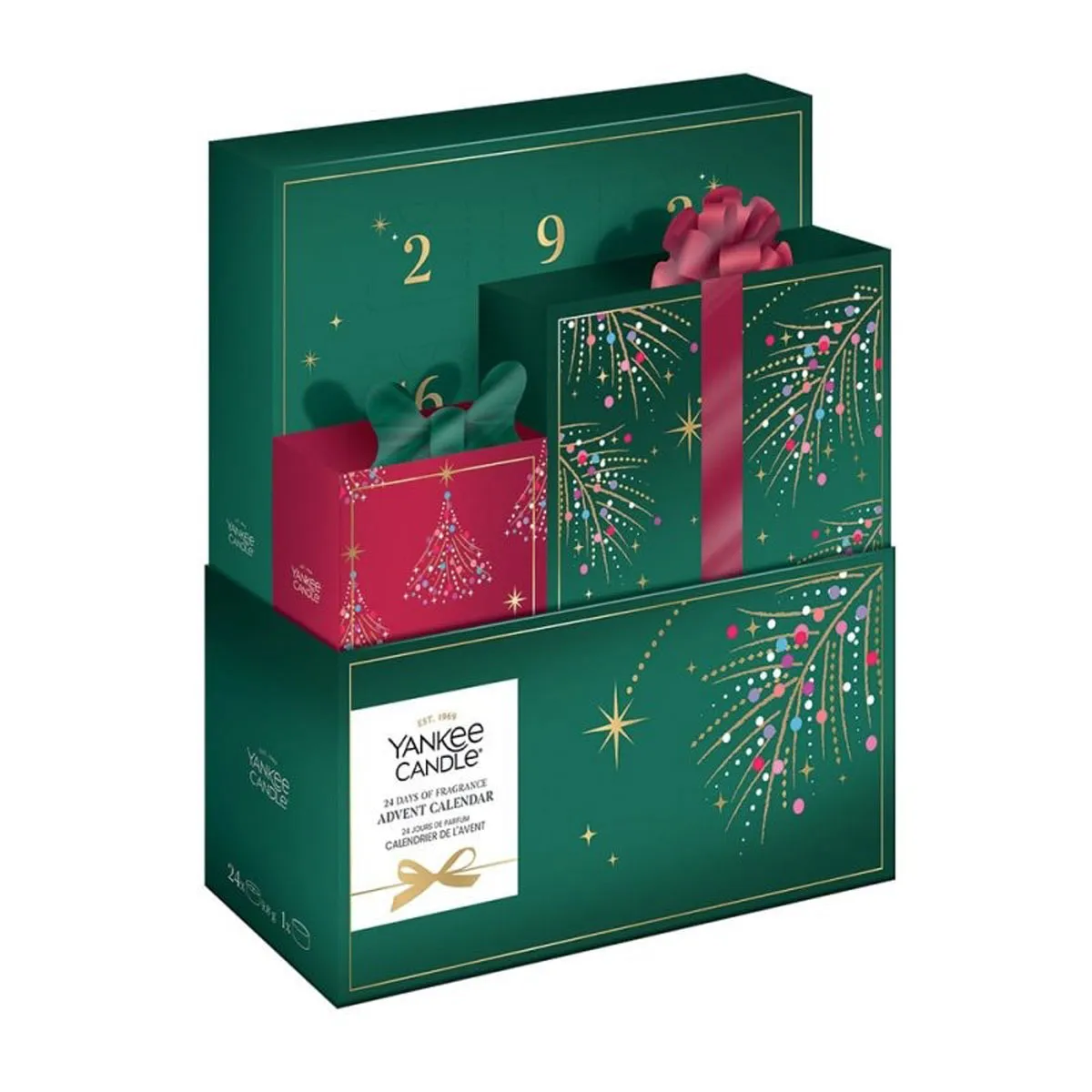 Yankee Candle 24 Tealight & Holder Advent Calendar Gift Set