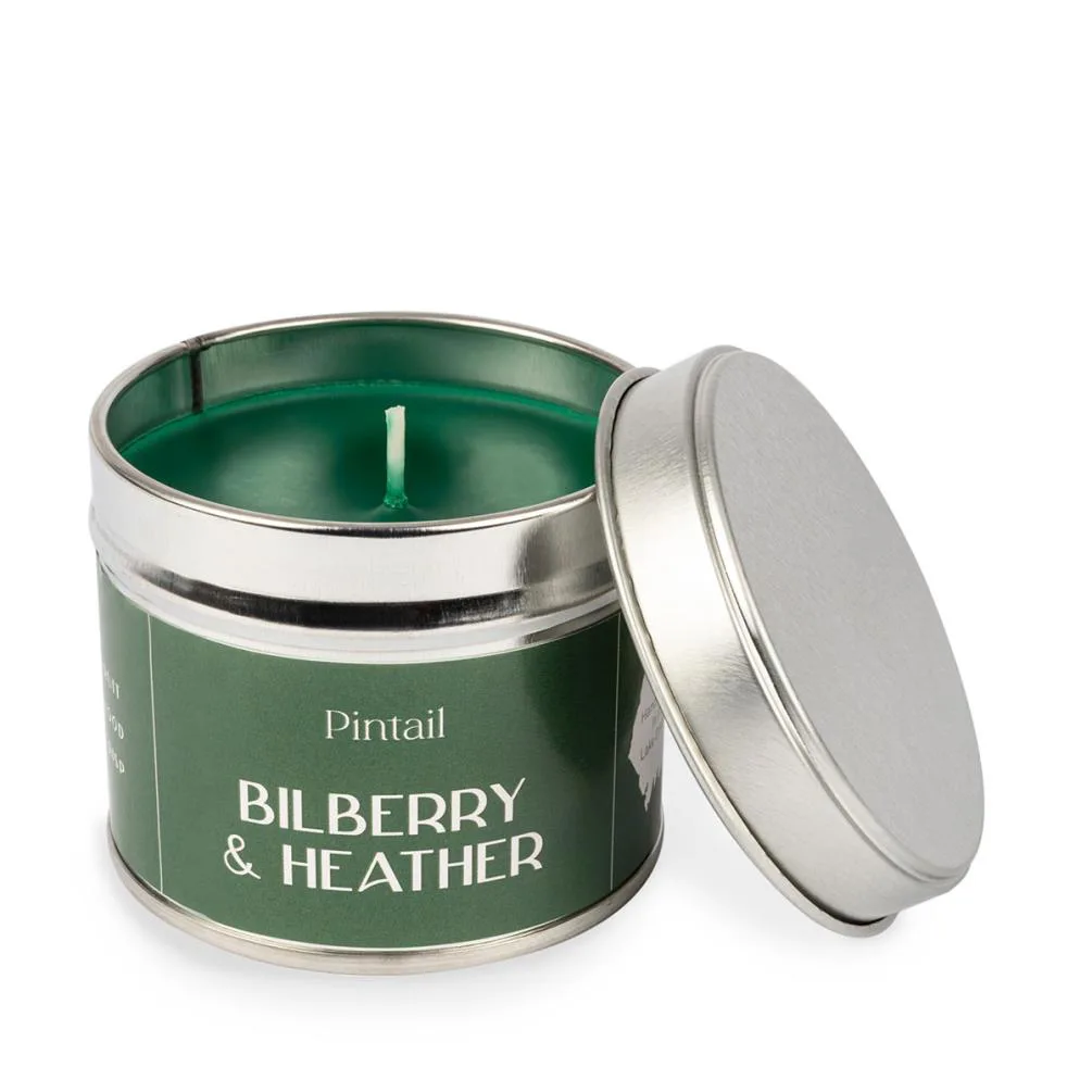 Pintail Candles Bilberry &amp; Heather Tin Candle
