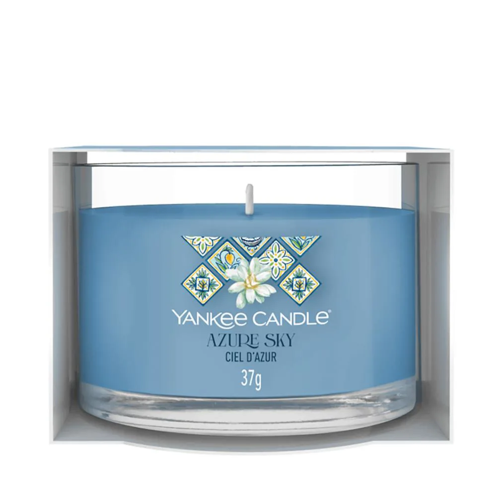 Yankee Candle Azure Sky Filled Votive Candle