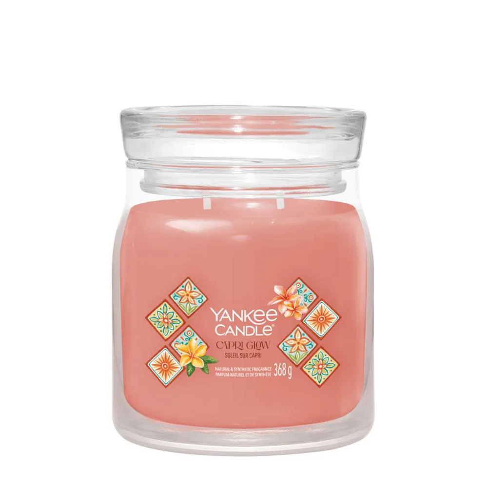 Yankee Candle Capri Glow Medium Jar