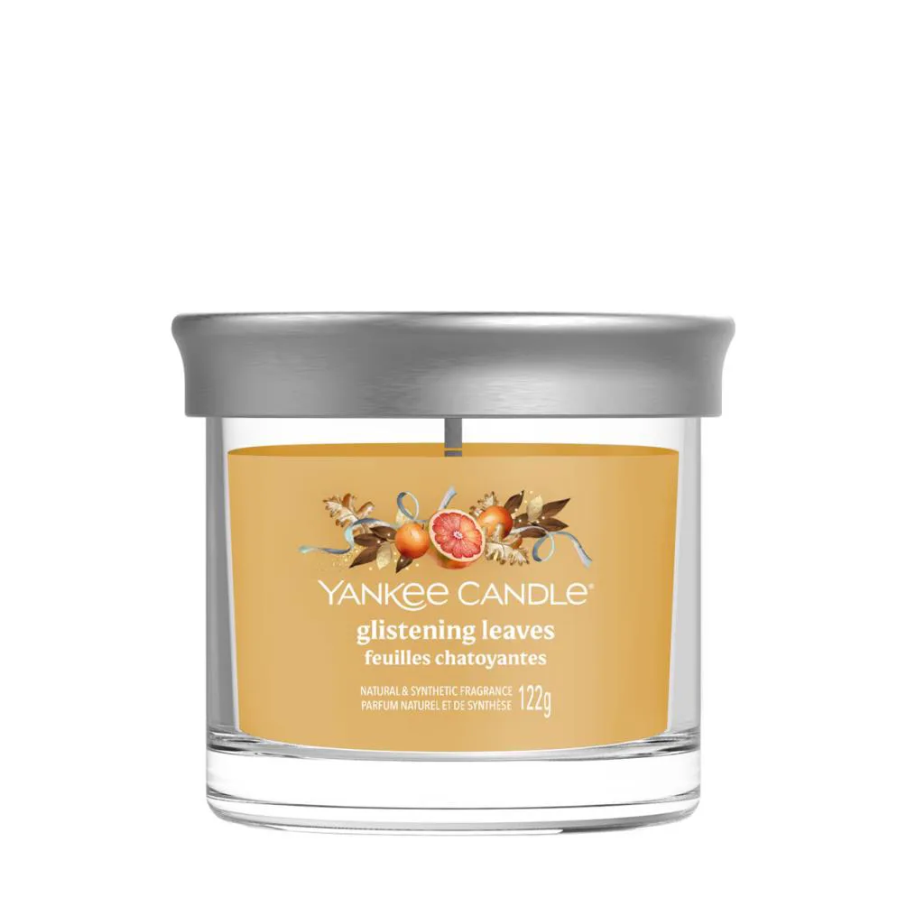 Yankee Candle Glistening Leaves Small Tumbler Jar