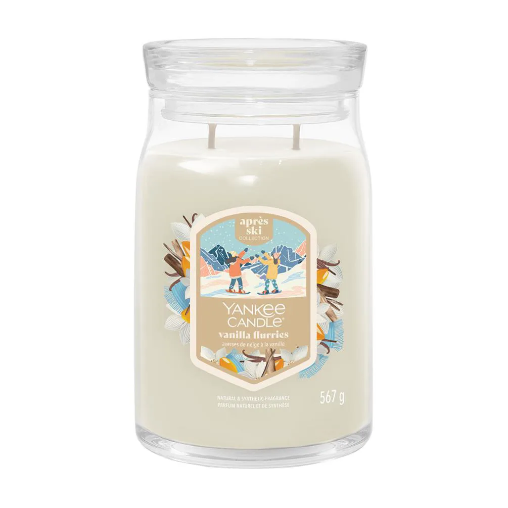 Yankee Candle Vanilla Flurries Large Jar