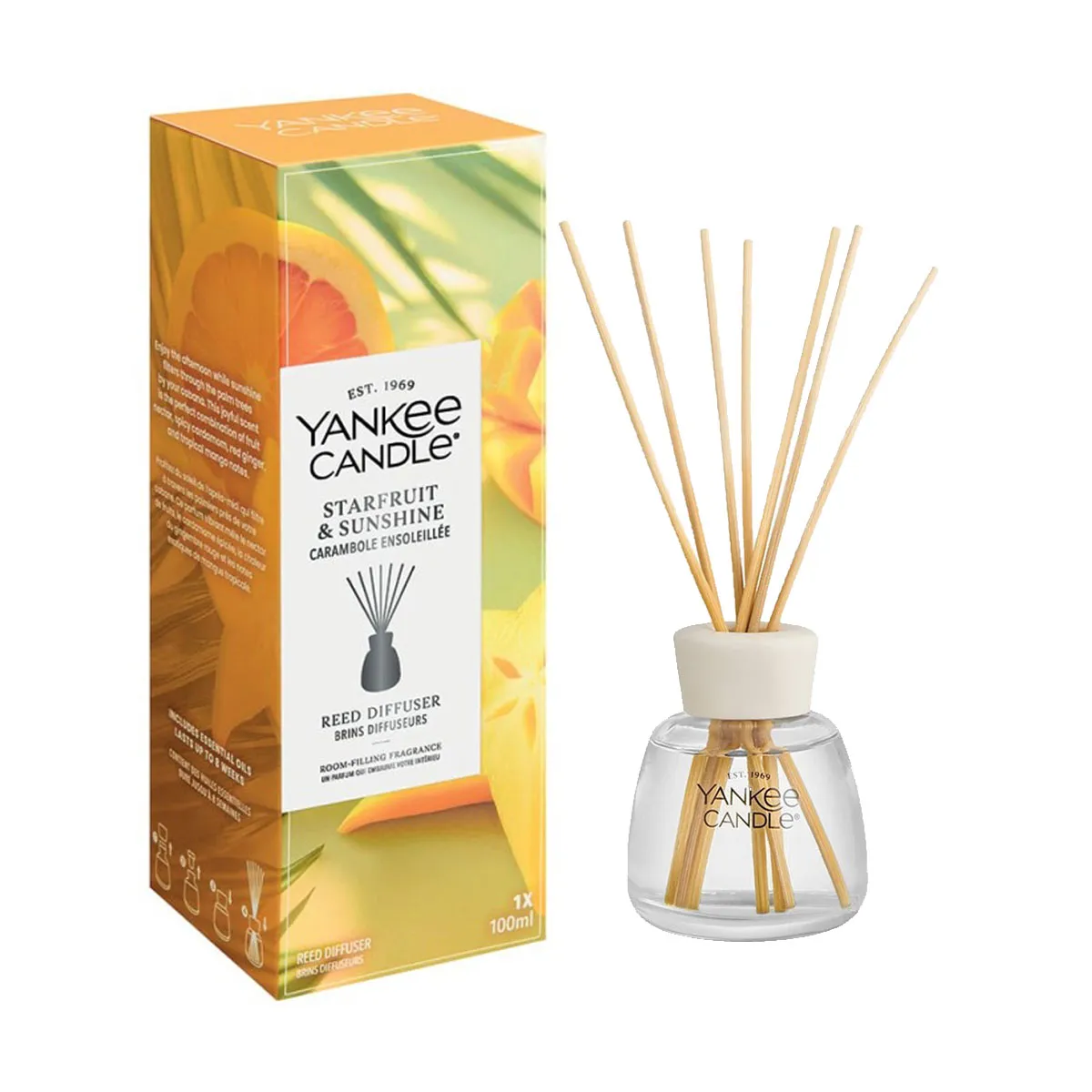 Yankee Candle Starfruit & Sunshine Reed Diffuser 100ml