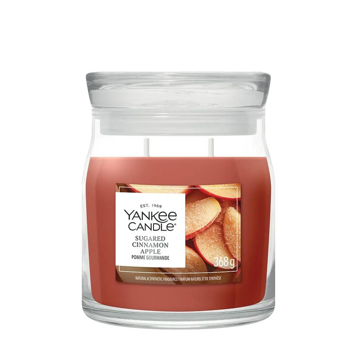 Yankee Candle Sugared Cinnamon Apple Medium Jar