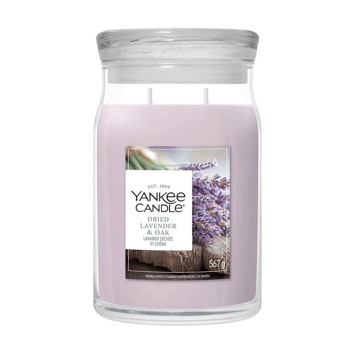 Yankee Candle Dried Lavender & Oak Large Jar