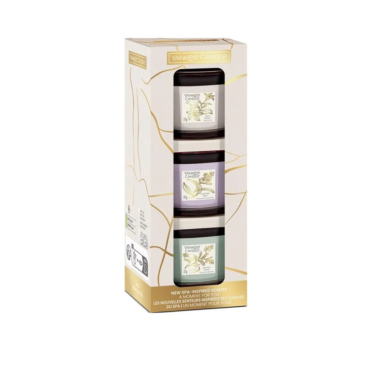 Yankee Candle 3 Filled Votive Candle Gift Set