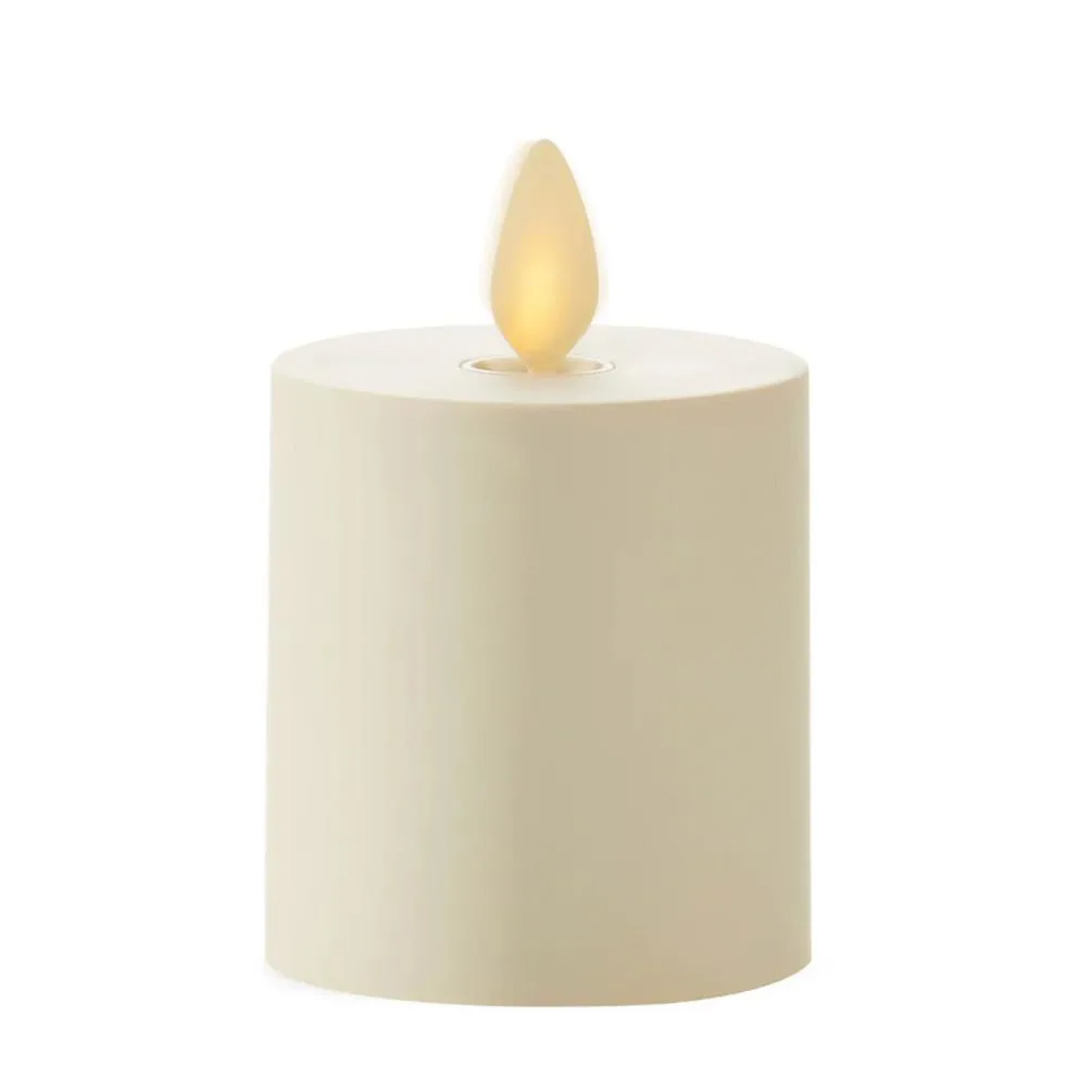 LightLi Indoor & Outdoor LED Pillar Candle 8cm x 5cm