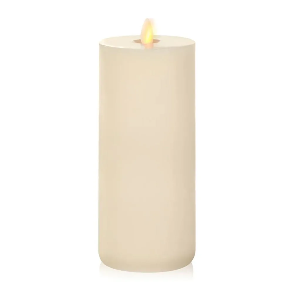 LightLi Vanilla Honey LED Pillar Candle 20cm x 8cm