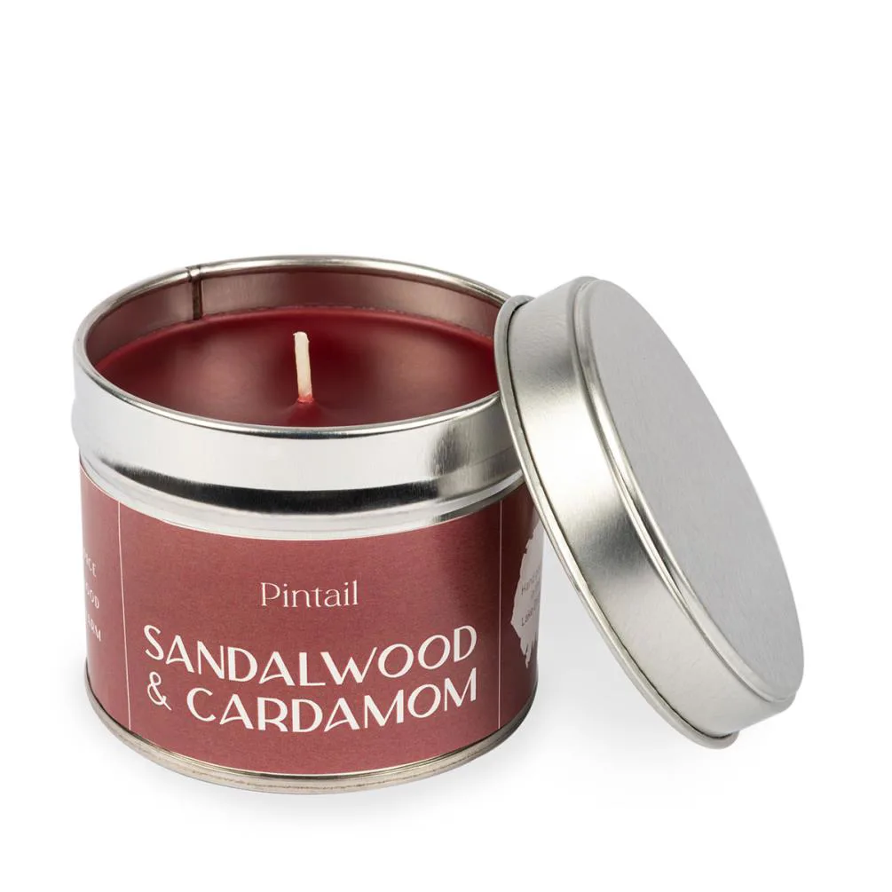 Pintail Candles Sandalwood &amp; Cardamom Tin Candle
