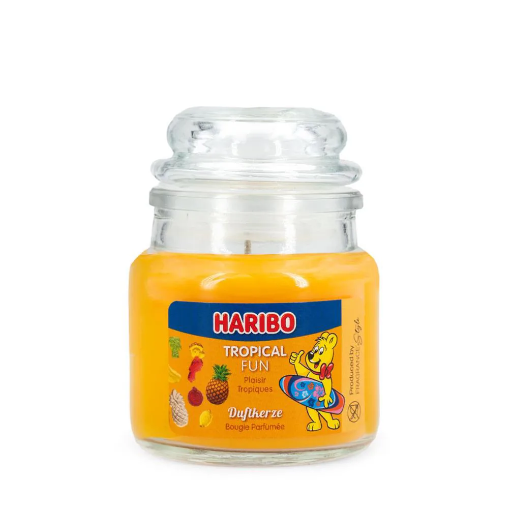 Haribo Tropical Fun Small Jar Candle