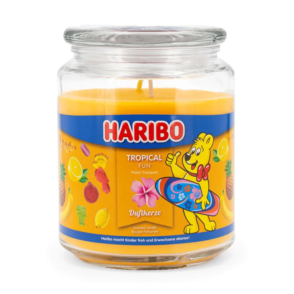 Haribo Tropical Fun Large Jar Candle