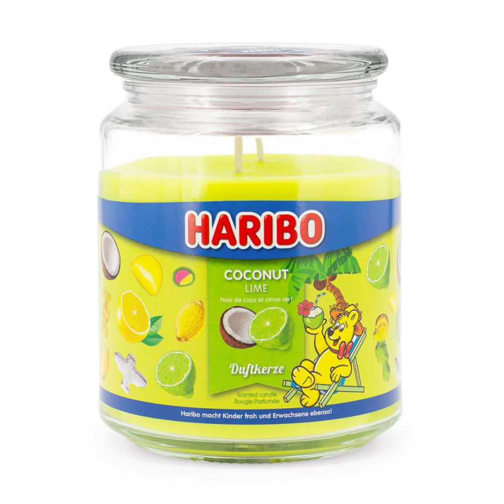 Haribo Coconut Lime Large Jar Candle