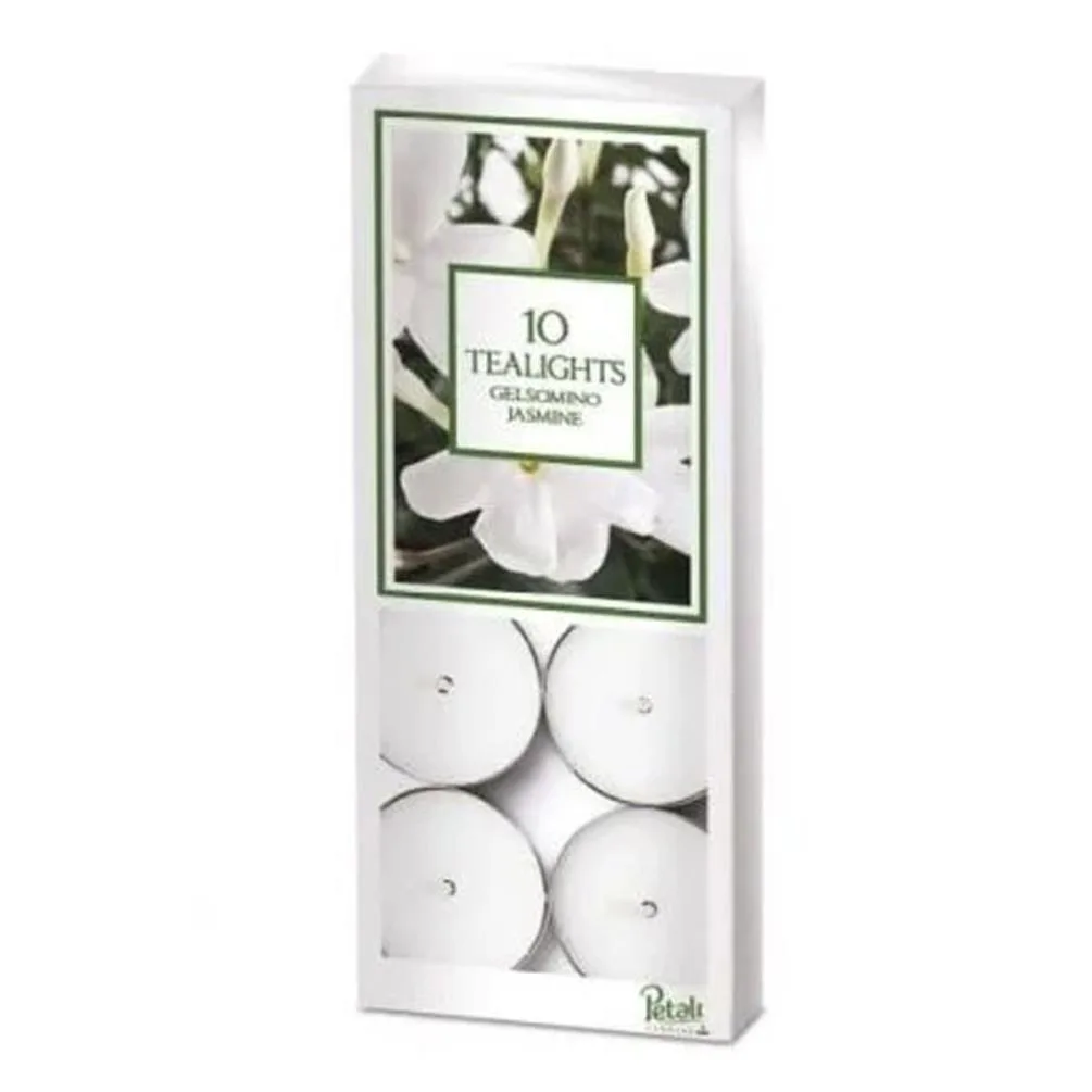 Petali Jasmine Tealights (Pack of 10)