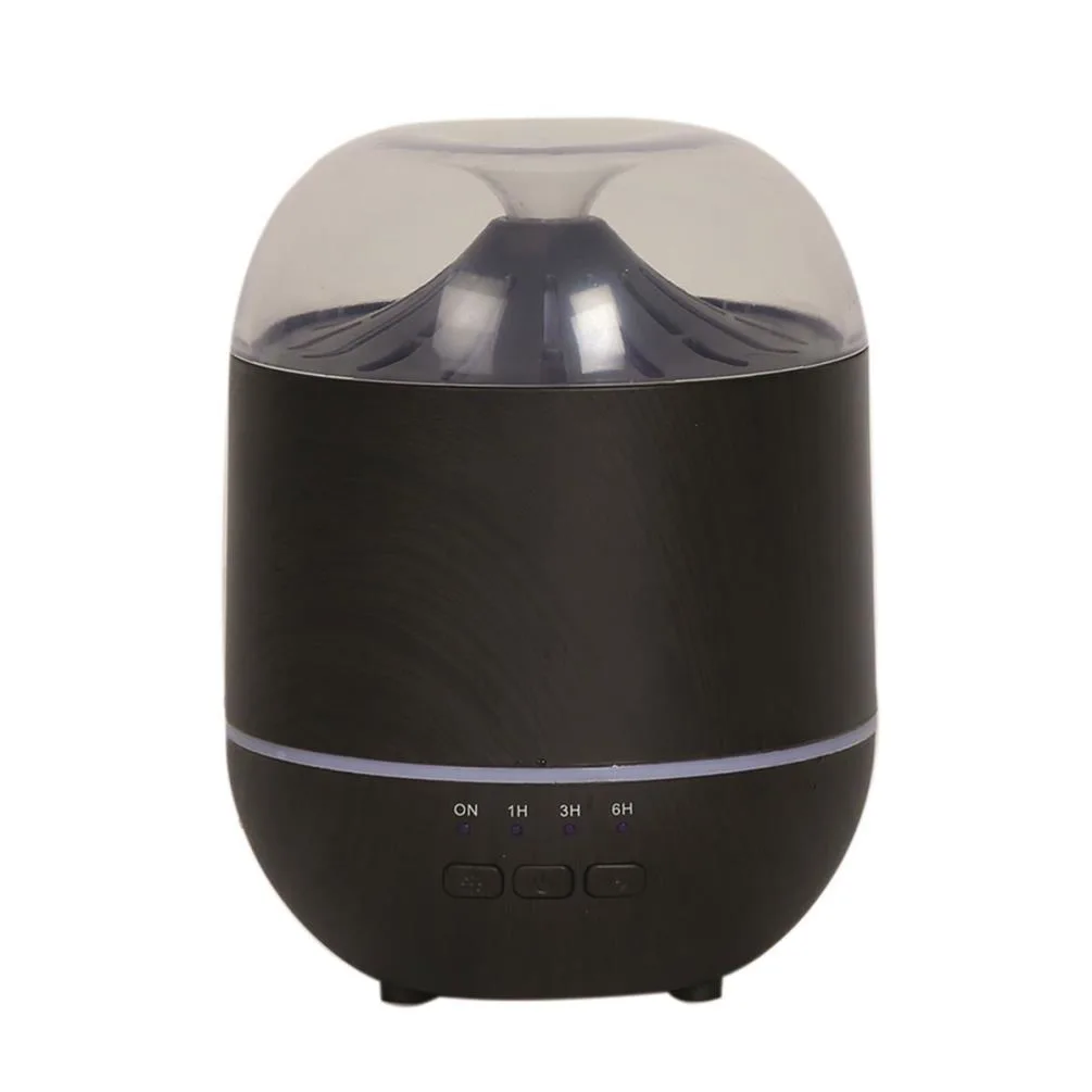 Aroma LED Dark Wood Effect Ultrasonic Electric Oil Diffuser