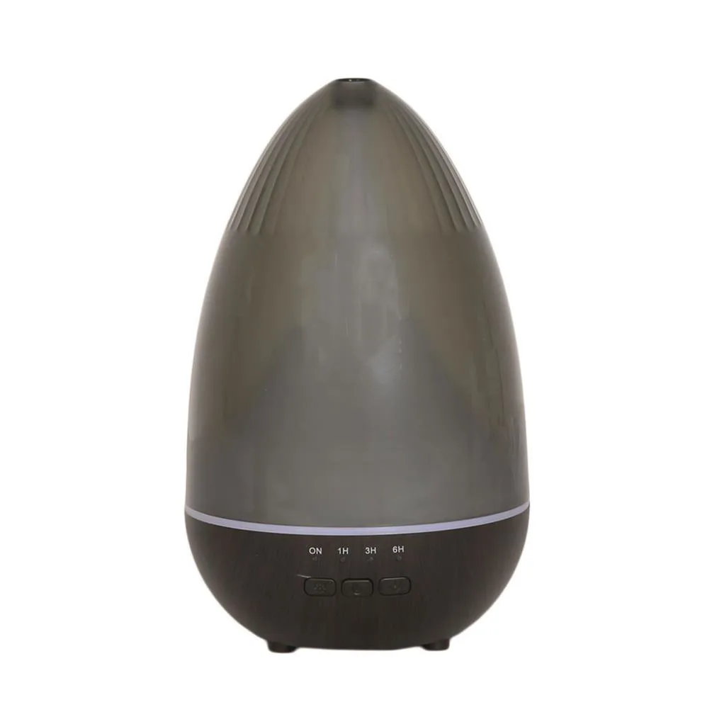 Aroma LED Dark Wood Effect Dome Ultrasonic Electric Oil Diffuser